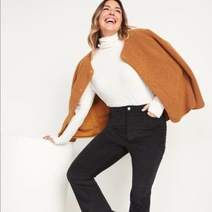 Higher High-Waisted Corduroy Flare Pants for Women